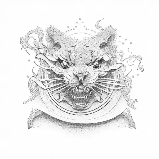 roller coaster tattoo design idea