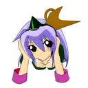 girl plankton with tiara tattoo design idea