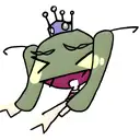 girl plankton with tiara tattoo design idea