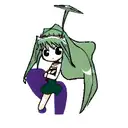 girl plankton with tiara tattoo design idea