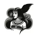 cleopatra tattoo design idea
