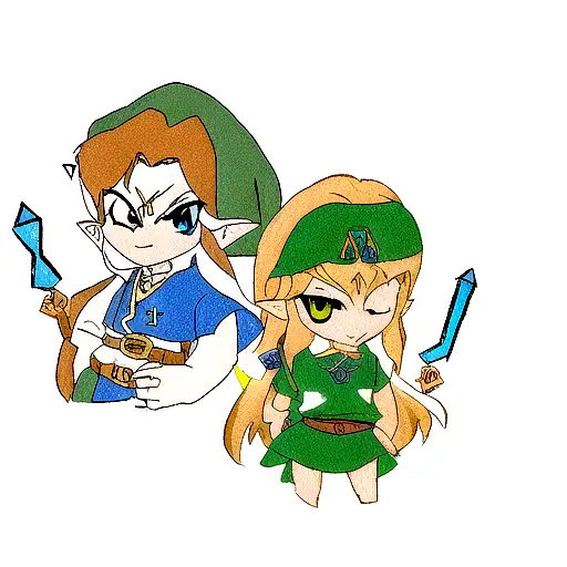 Zelda triforce tattoo design idea