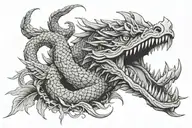 kukulkan tattoo design idea