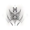 willie Nelson's Trigger  tattoo design idea