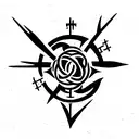 Berserk sacrifice symbol  tattoo design idea