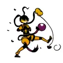 scorpion candy tattoo design idea