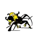 scorpion candy tattoo design idea