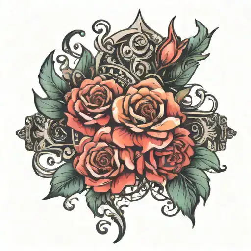 So I want a tattoo that reminds me of my ex her name is Mann, we had forbidden love ad I'm a girl too, she was the best  tattoo design idea