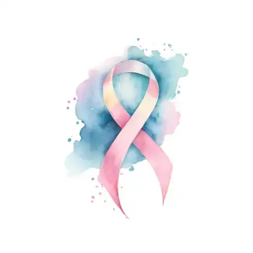 breast cancer survivor symbol  tattoo design idea