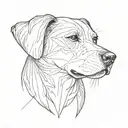 dog tattoo design idea