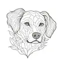 dog tattoo design idea