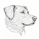 dog tattoo design idea