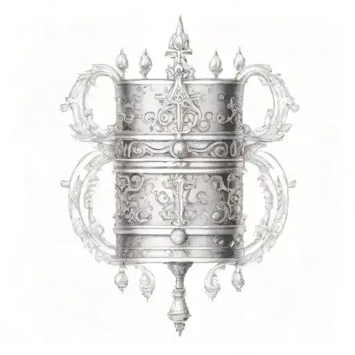 The Holy Grail tattoo design idea