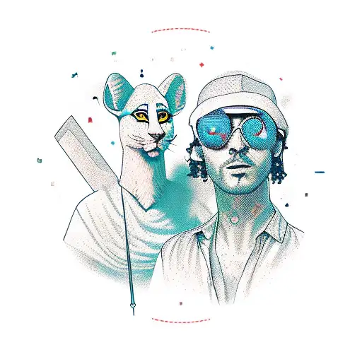 lettres Anny AND ramses tattoo design idea