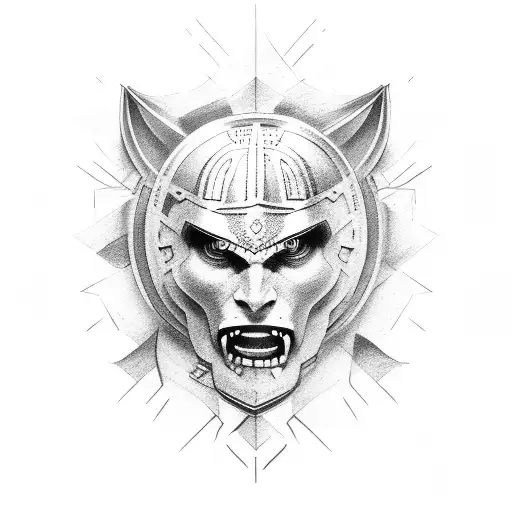 sparta  tattoo design idea