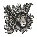 basuri, mor pankh, crown tattoo design idea