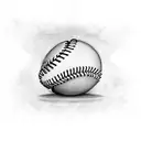 Words Miguel RIP With baseball, basketball, number 25 and doves  tattoo design idea