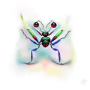 ant tattoo design idea