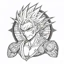 spike speagal tattoo design idea