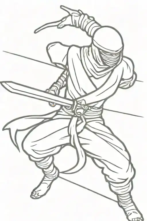 ninja gaiden tattoo design idea