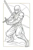 ninja gaiden tattoo design idea