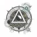symbol for saturn in alchemy symbols tattoo design idea