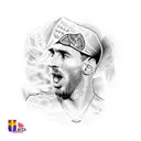Leo messi tattoo design idea