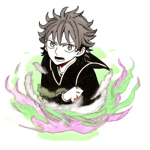 Black Clover Anime tattoo design idea