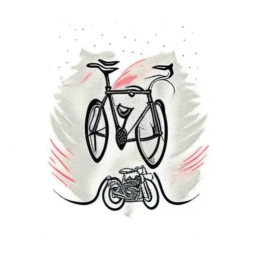 181 Tattooz Studio - Why you should get inked only at @181_tattooz_studio  check this post the above is the basic tattoo design of bicycle in which  you can see the sharpness and