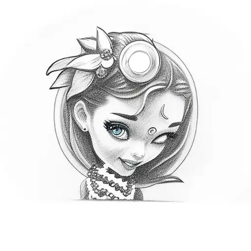 hula girl bobble head on car dash for road-trip  tattoo design idea