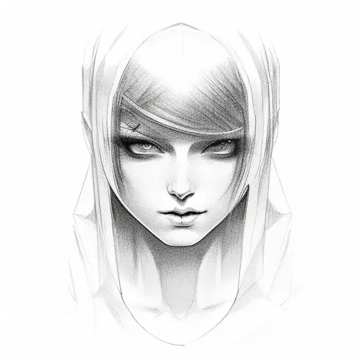 darkness with light tattoo design idea