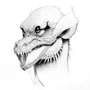 darkness with light tattoo design idea