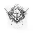 harry potter tattoo design idea