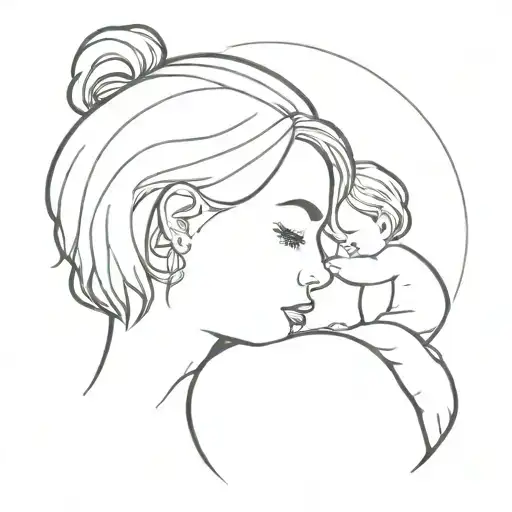 23 daddy's daughter tattoo design idea