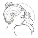 23 daddy's daughter tattoo design idea