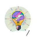 light bulb tattoo design idea