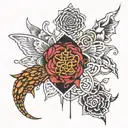 music arctic monkeys stone roses catfish and the bottlemen  tattoo design idea