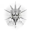 ancient egypt tattoo design idea