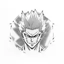 bakugo Katsuki  tattoo design idea