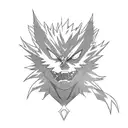 bakugo Katsuki  tattoo design idea