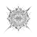 spine tattoo design idea