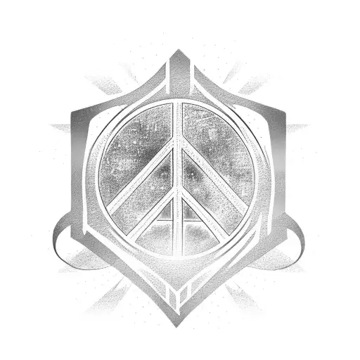 love peace and hope tattoo design idea