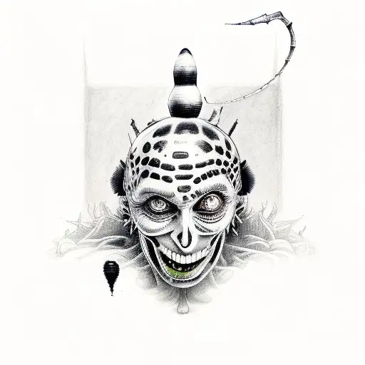 Beetlejuice's love tattoo design idea