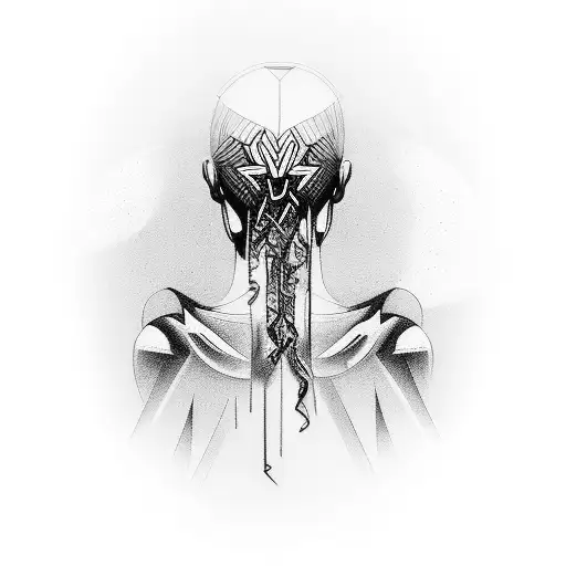 Design a tattoo featuring a silhouette of a person engaged in various sports activities tattoo design idea