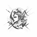Combine elements of different sports into a dynamic composition tattoo design idea