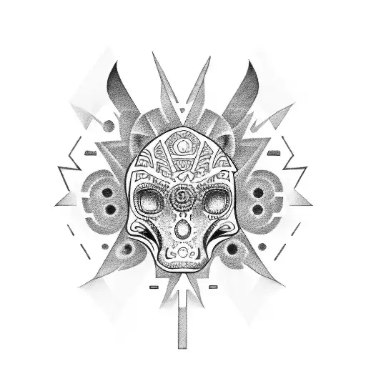 azteca  tattoo design idea