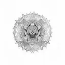 azteca  tattoo design idea