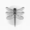 Dragonfly tattoo design idea