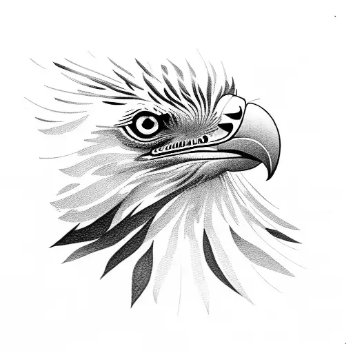 philippine eagle tattoo design idea