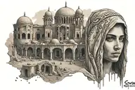 syria tattoo design idea